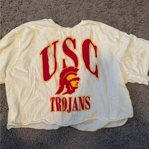 usc shirt | crop top